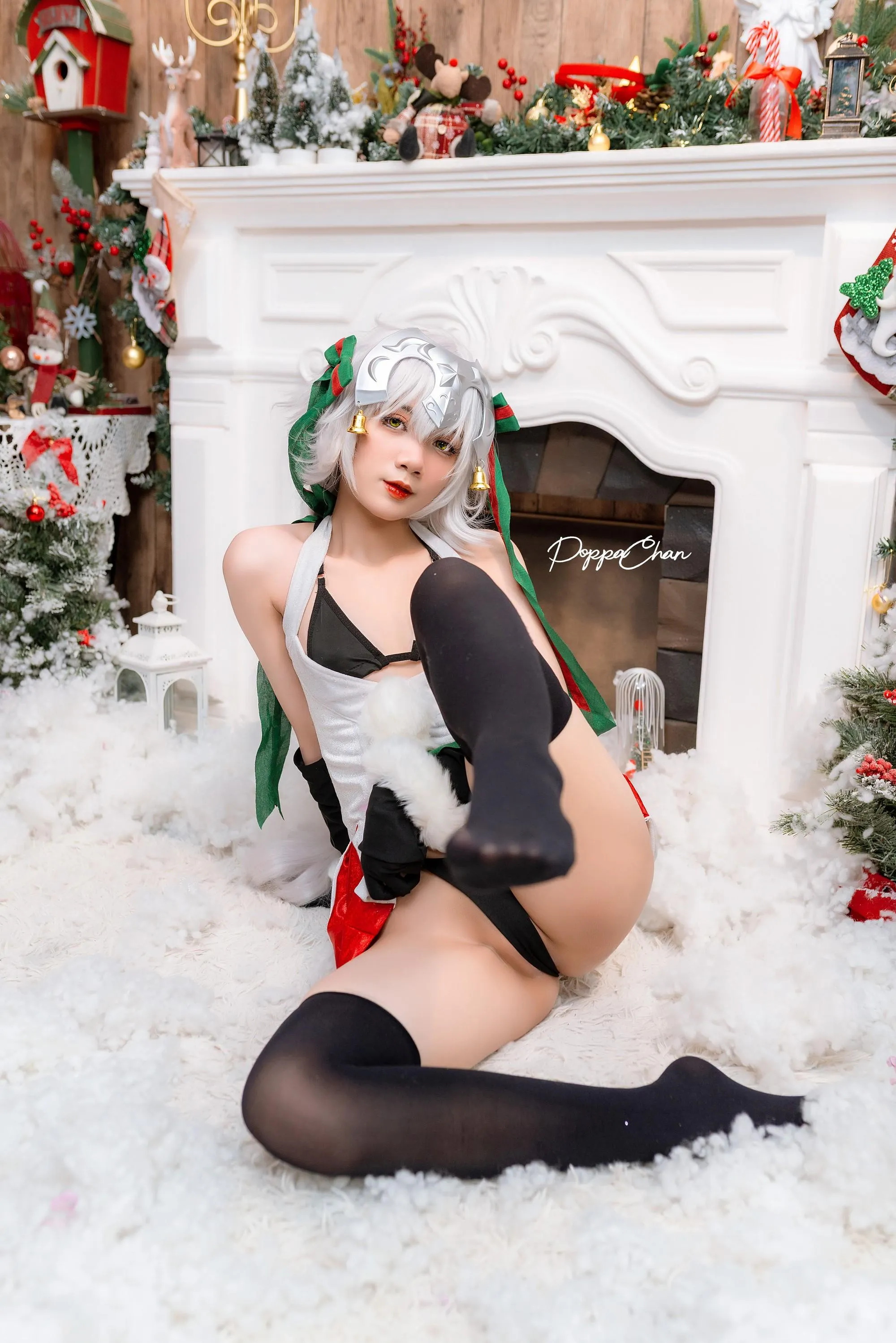 PoppaChan – NO.011 Jeanne Darc Alter Santa Lily [26P]插图6
